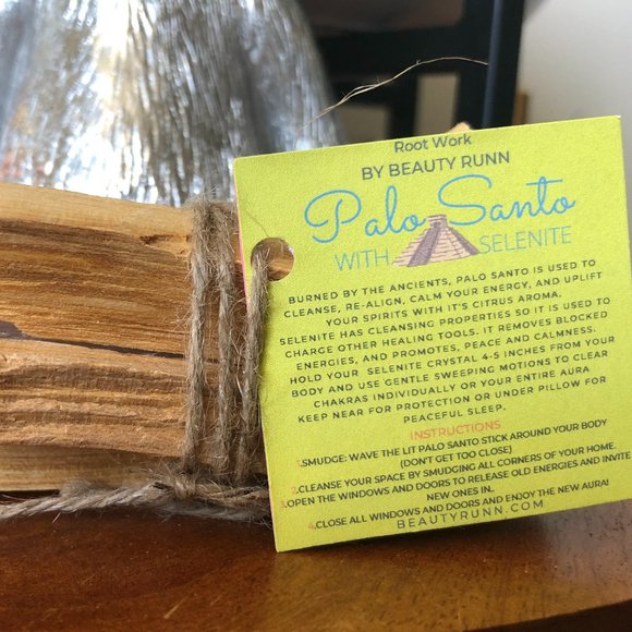 Raw selenite Stick Wands, Energy - Picture 2 of 6